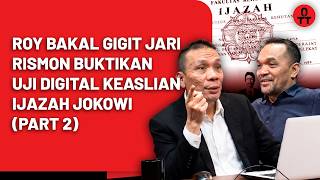 EXCLUSIVE! Rismon Bedah Seluruh Teknik Uji Digital Forensik Ijazah Jokowi (PART 2) | OTT