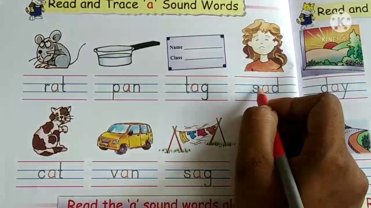 STD-LKG_ENGLISH_READ AND TRACE THE WORDS