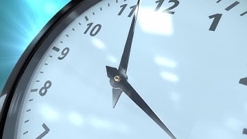 Animated Clock Stock Motion Graphics