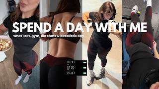 A realistic DAY IN MY LIFE | what I eat, gym & life lately
