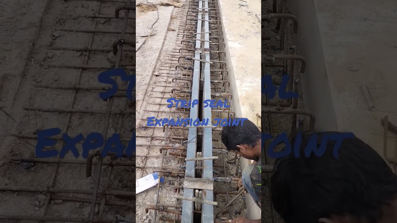 Strip seal Expansion joint(IS : 3414-1968) Reffirmed 2000 