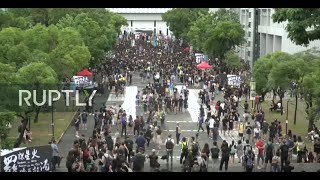 A general strike takes place in hong kong on monday, september 2. the
is expected to be joined by trade unions, professional associations
and students...