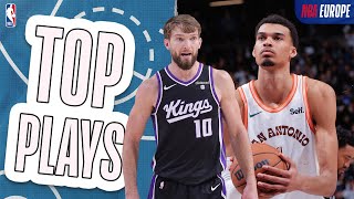 Wembanyama goes up against Sabonis 💥🔥 Best Plays of San Antonio Spurs v Sacramento Kings!!