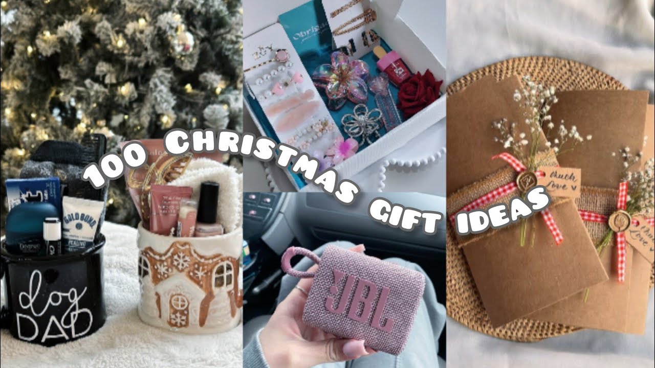 100 Christmas gift ideas 🌟 | Christmas wishlist 🎀 | Christmas gift ideas on budget 
