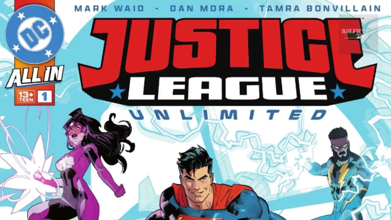 Justice League Unlimited Comic Intro