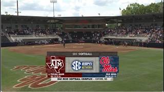 Texas A&M vs Ole Miss | 4-11-2026 | College Softball Full Game Replay