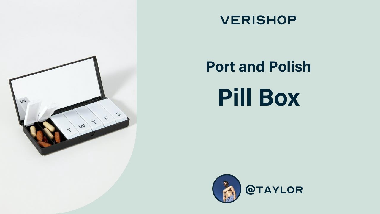 Port and Polish Pill Box Review