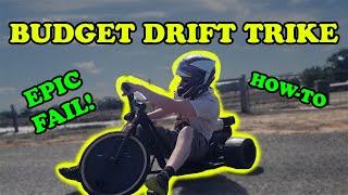 Cheapest Drift Trike Ever! Budget Build!