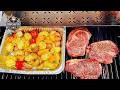 Juicy Ribeye Steaks Done Right! Monument Grills Mesa M2-415BZ in Action MEAT BEAT!
