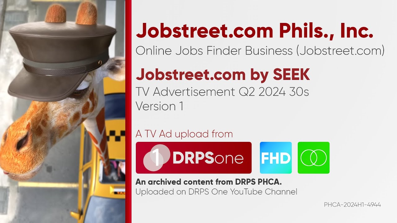 Jobstreet.com by SEEK TV Ad Q2 2024 30s (Philippines, Version 1) [HD/ST]