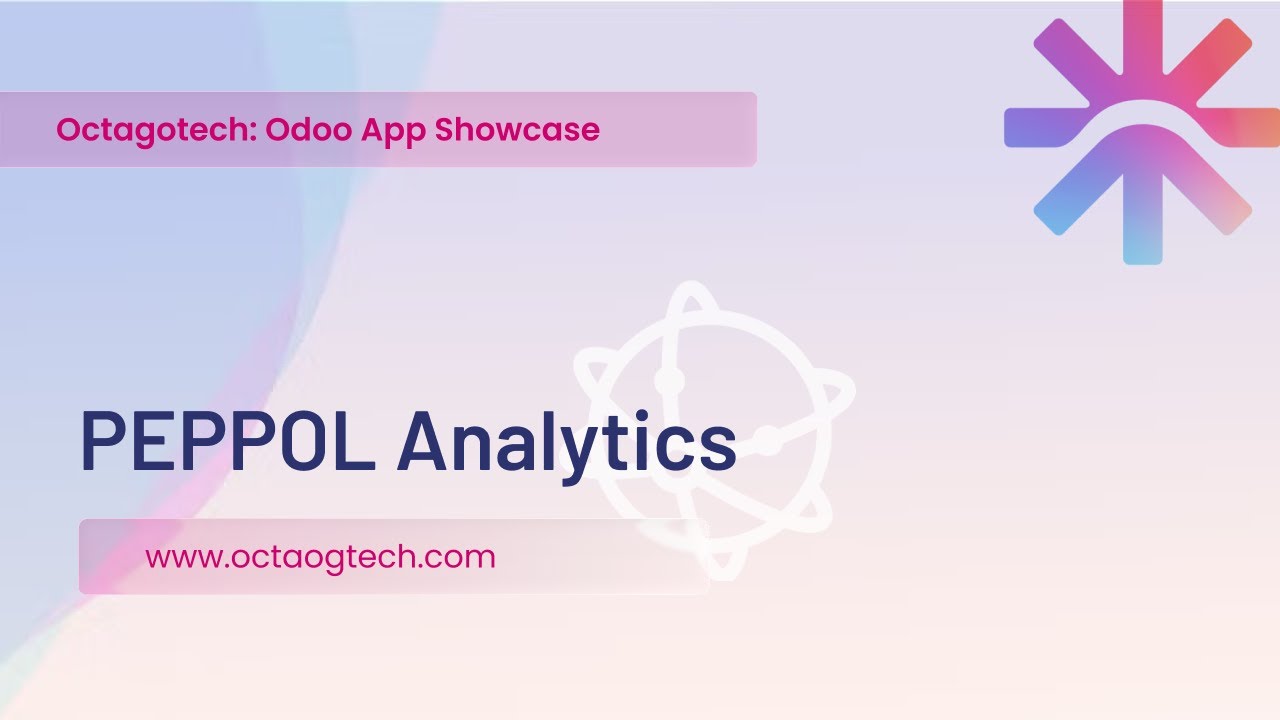 Odoo PEPPOL Analytics App | Monitor, Track & Optimize e-Invoices