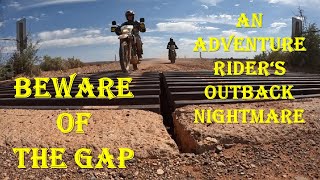 Beware the Gap: A Stock Grid's Deadly Secret #adventure #adventurebike