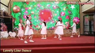 Koyote Carol Medley(코요태 캐롤 메 들리)||Lovely Line Dance||20.12.2024||GPMII Samarinda||Edisi Natal