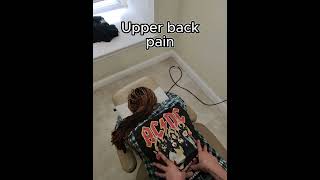 Upper back adjustments can help with upper back pain and can help improve mobility.