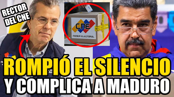 🚨¡MADURO NO SE LO ESPERABA! EL RECTOR DEL CNE DENUNCIÓ EL FRAUDE EN VENEZURLA | BREAK POINT