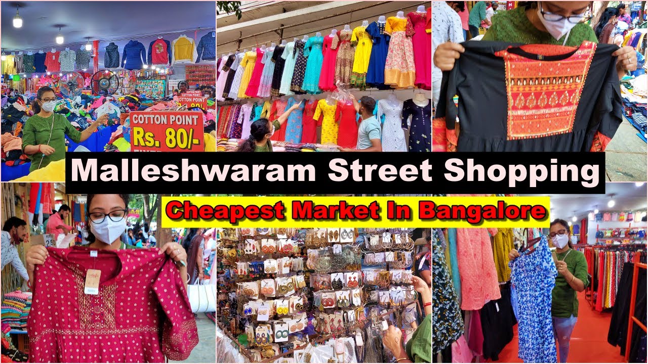 Starting Rs.20/ Best Place for Street Shopping Malleshwaram