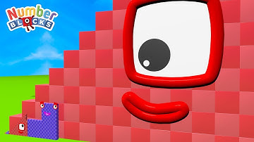 Biggest Numbers Ever! Step Squad 100 vs 600M - Fun Learning Song