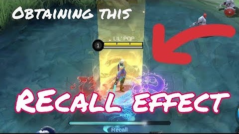 How to obtain "The Oriental Fighter" recall effect | MLBB | Mc Fed