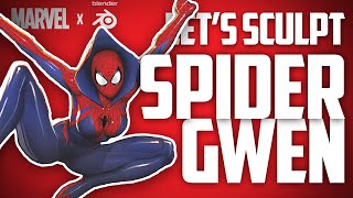 LIVE Sculpt: MARVEL #1 Spider-Gwen