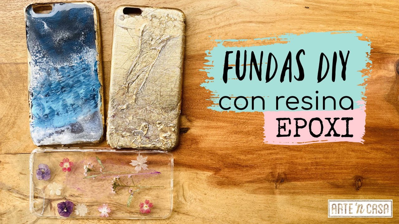 Fundas DIY con Resina Epoxi