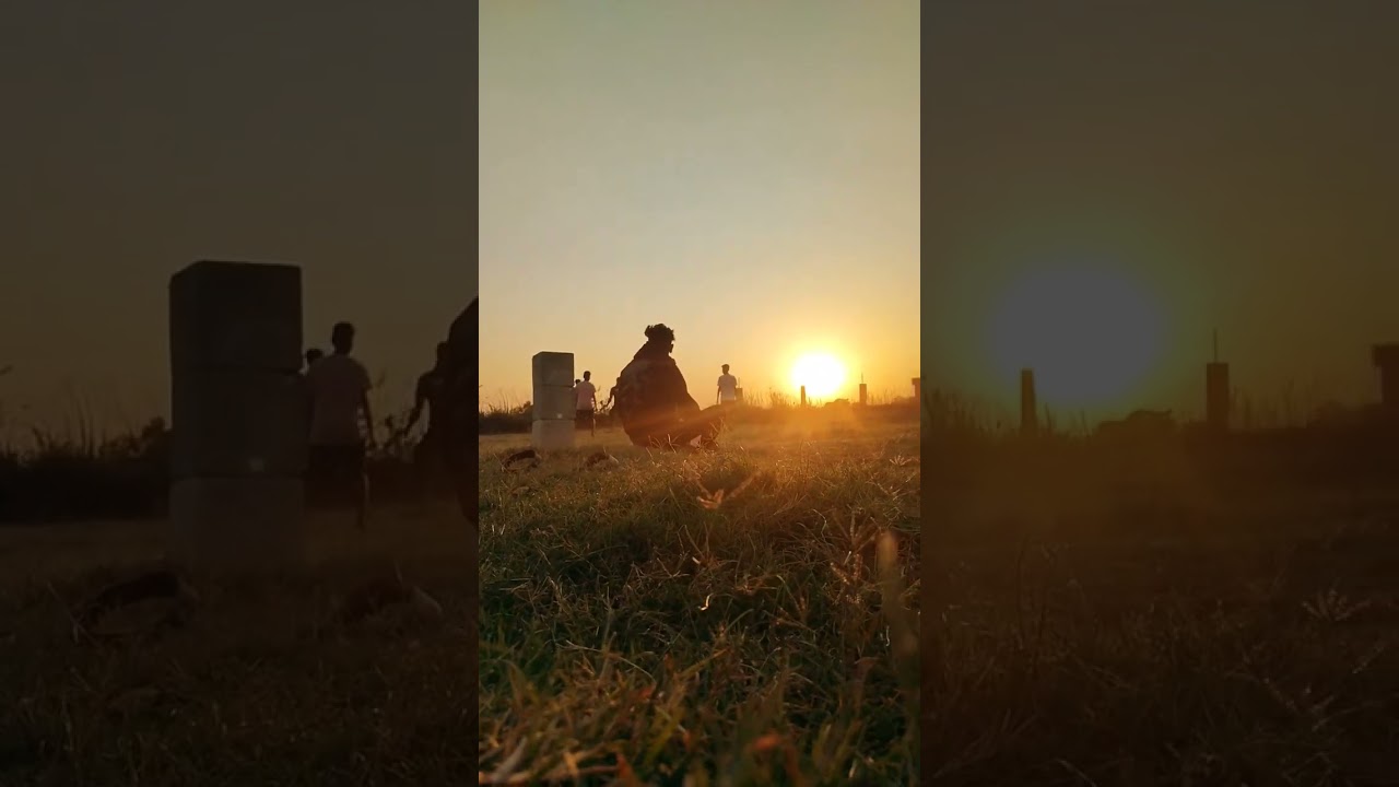 Cinematic Shots....      #sunset #football #cinematography #cinematic