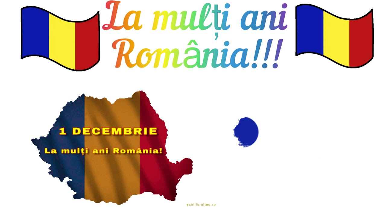 La mulți ani, România! Activități de 1 Decembrie