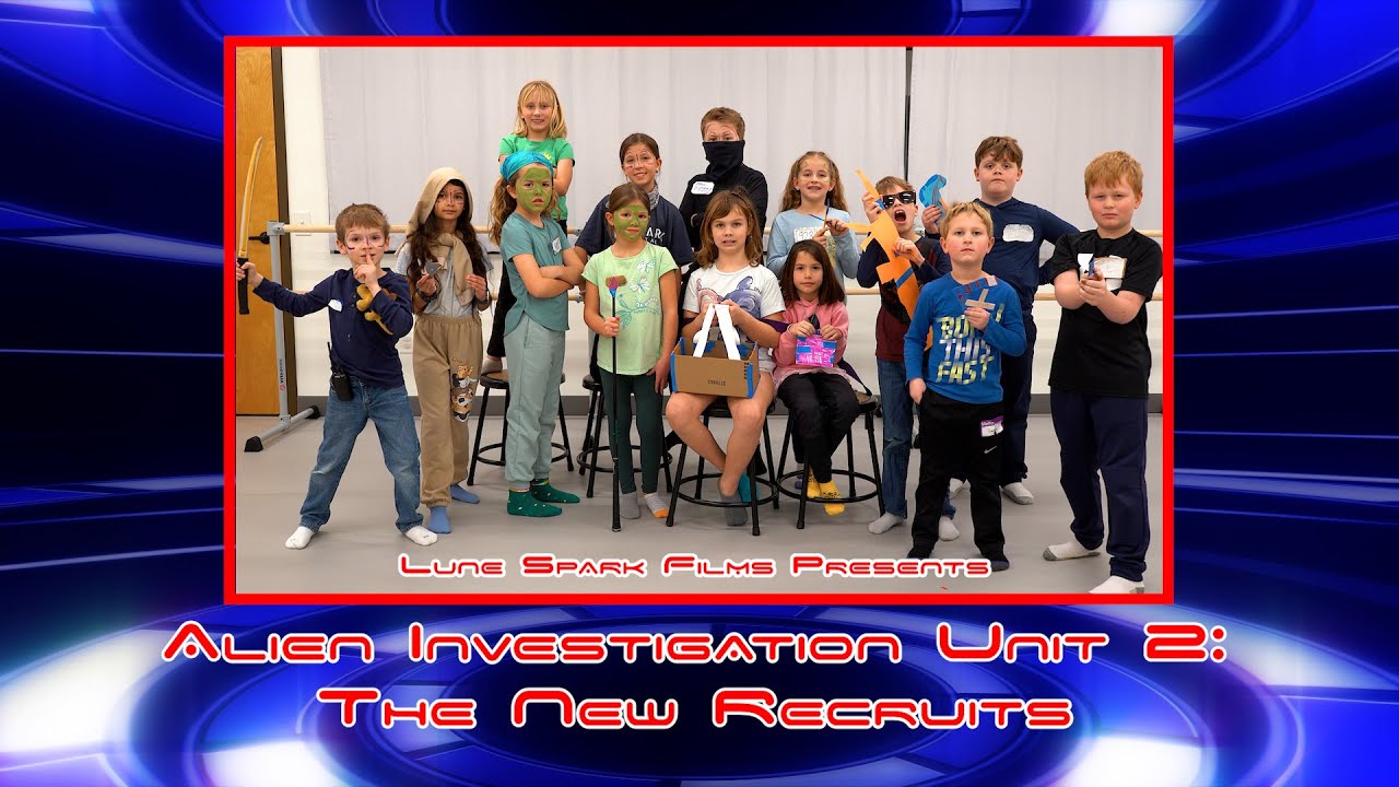 Alien Investigation Unit 2: The New Recruits - A Short Film by Lune Spark Camp Students