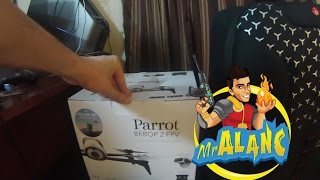 Parrot Bebop 2 FPV Pack: Skycontroller 2 + Cockpitglasses + Bebop 2 + Backpack Unboxing