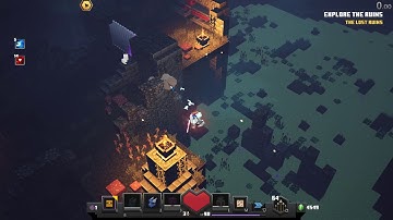 Minecraft Dungeons - Soggy Cave Left Barrier Skip