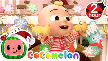 12 Days of Christmas! | 2 HOUR CHRISTMAS CoComelon Nursery Rhymes