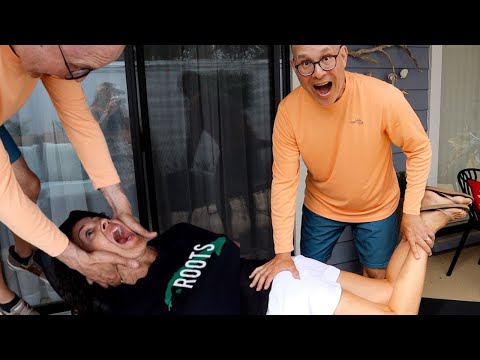 Shocked From Neck Traction *tight Skin Pull Removes Back Pain*