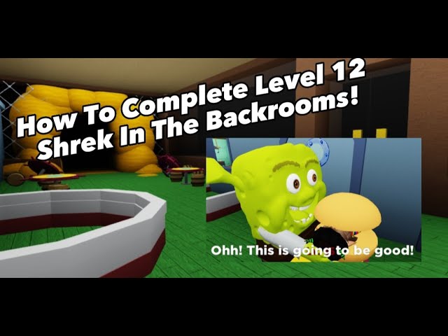 Shrek In The Backrooms Level- 12 