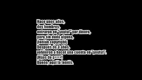 Hemos vuelto pero...