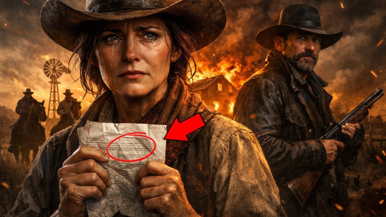 A woman defending her land against powerful forces.