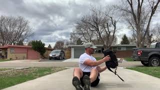 Seated Backpack Rotational Chest Press