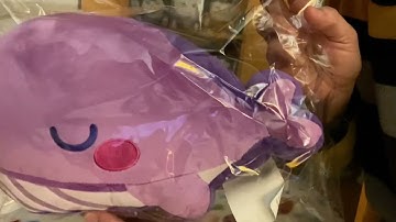 Unboxing BTS Tiny Tan Whale Flat Cushion and Plush Keyring 01.03.2022