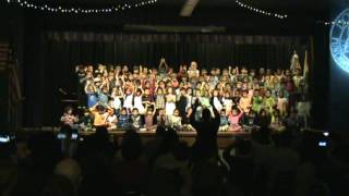 Don Benito Elementary 2015 Spring Sing - 1st Grade sings "The Ants Go Marching"