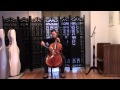 Atelier cremone  andy fein 1731 braga stradivarius model cello