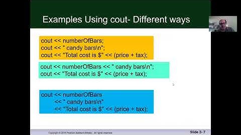 C++ Savitch Chapter 2 section 2