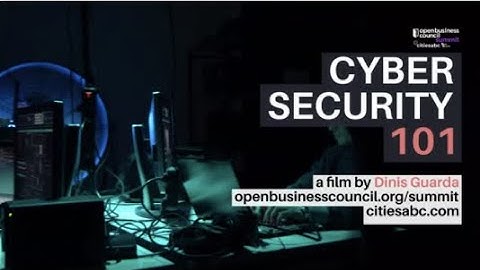 Cybersecurity 101 - Cybercrime - Dark Web - Hacking - a film by Dinis Guarda