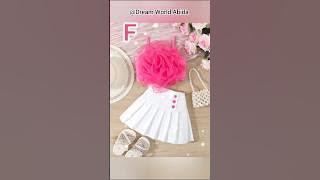 💖choose your dream sweet dress 👗// comment your name first letter #fashion #sweet #dream #dress 😻😍✨