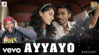 Aadukalam - Ayyayo Video Song REACTION | Dhanush | G.V. Prakash Kumar