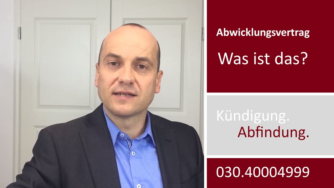 Fachanwalt Für Arbeitsrecht In Der Nähe Abwicklungsvertrag - Was ist das? Fachanwalt Arbeitsrecht Bredereck