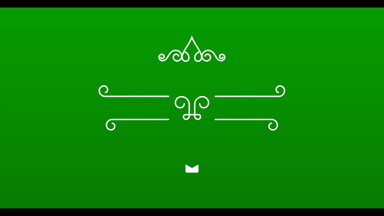 Amazing green screen wedding title effect Best green screen wedding