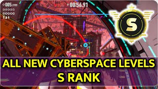 Sonic Frontiers - ALL NEW Cyberspace Levels  (S RANK)