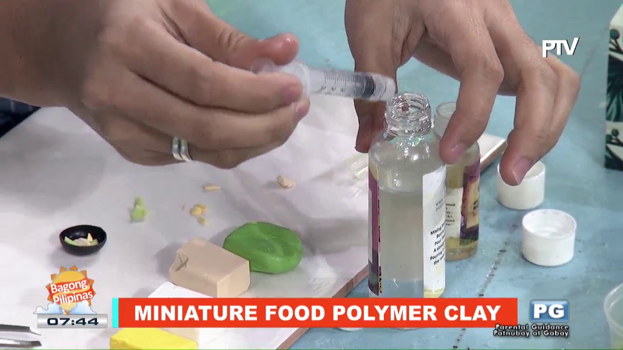 ARTSY CRAFTSY: Miniature food polymer clay - YouTube