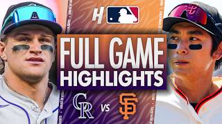 Colorado Rockies vs San Francisco Giants - FULL GAME HIGHLIGHTS August 16 2026 MLB Season