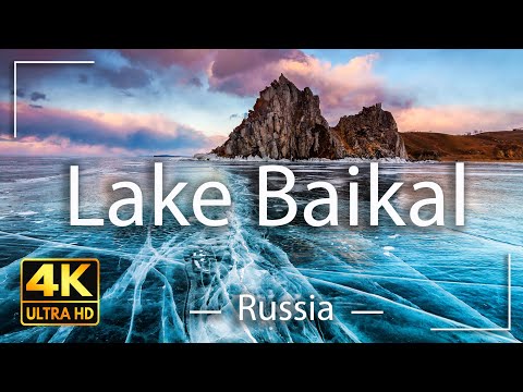 Winter Lake Baikal 4K Video Ultra HD | Russia 4K | Cinematic Travel Video