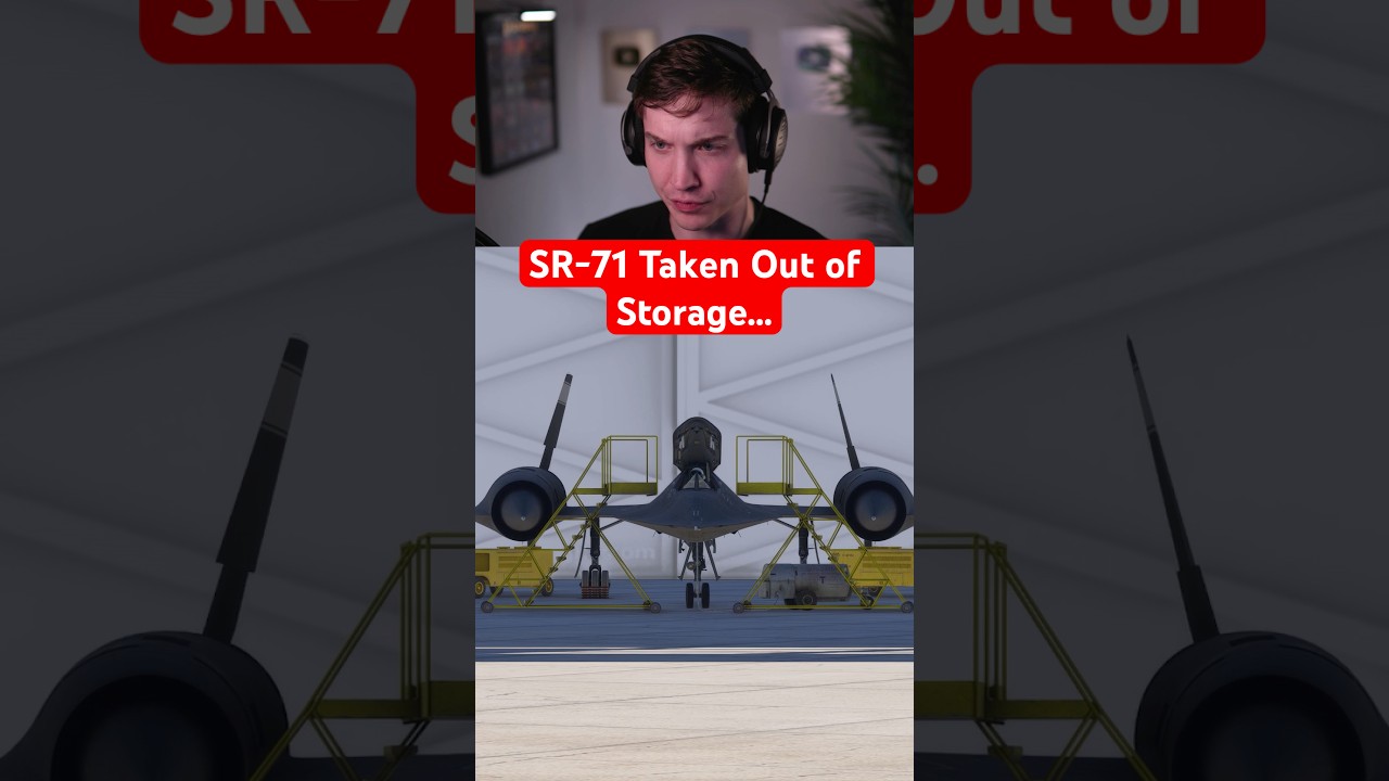 SR-71 Taken Out of Storage…