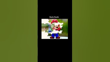 Completing a Mario Jigsaw Puzzle